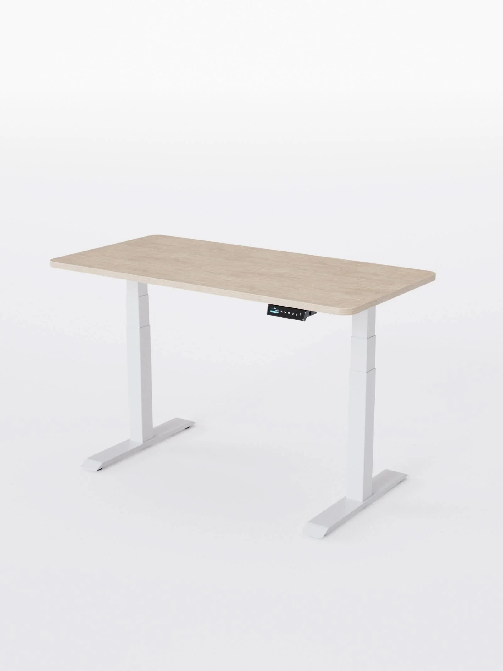 AUM World Advanced Pro pieds blancs plateau chêne clair