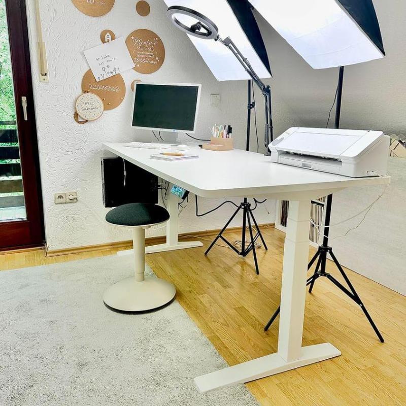 Bureau assis debout Flexispot E7 Pro, alternative au IKEA Bekant