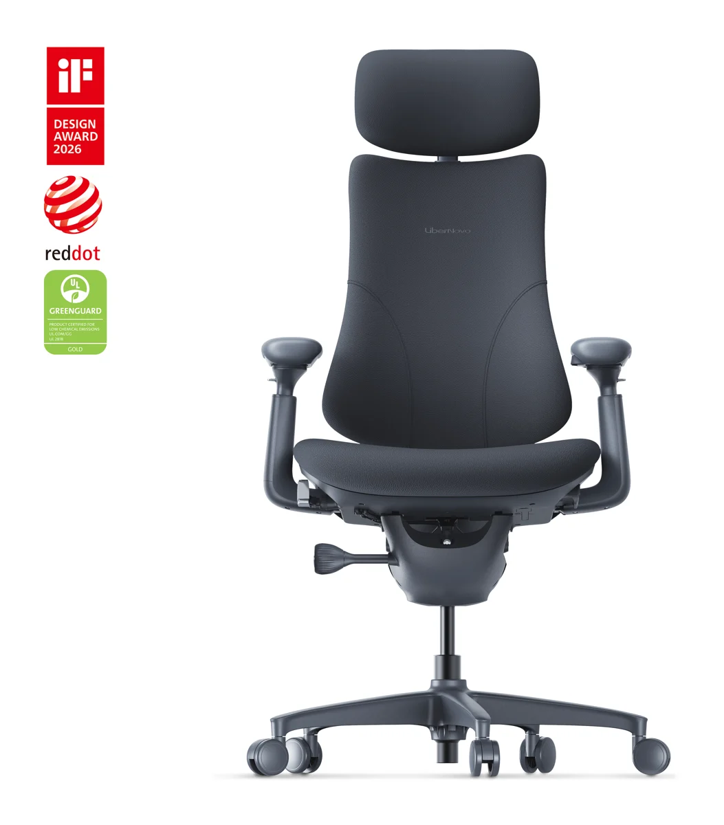 LiberNovo Omni vue de face, dossier articulé Bionic FlexFit
